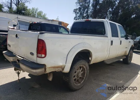 2000 Ford F350 Srw Super Duty from USA, damaged, VIN 1FTSW31F9YEB01810